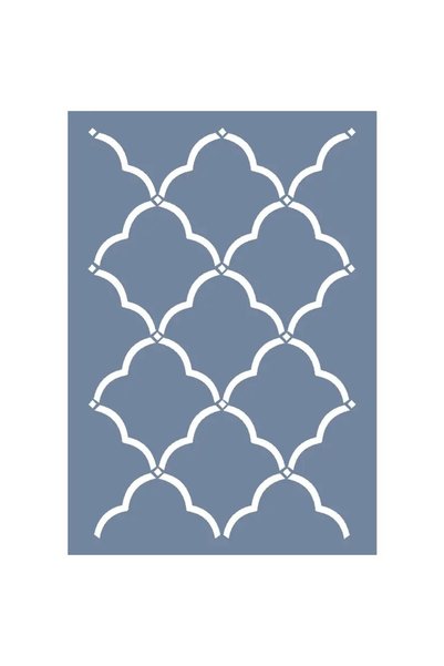 Cadence Boya Hhmr01 Home Heritage Arabic Motif Stencil 50X70Cm