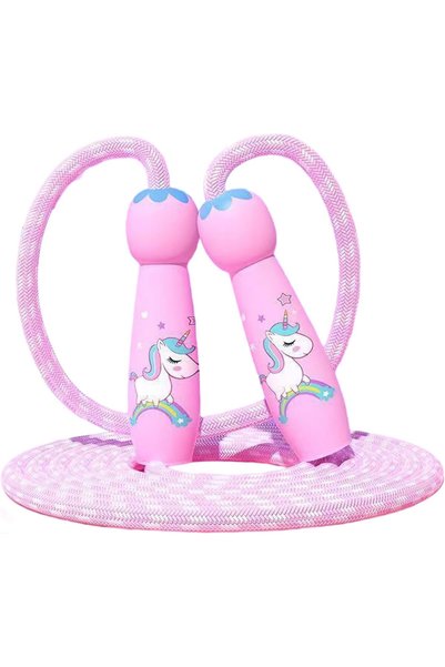 GENERAL Adjustable Unicorn Jump Rope for Kids, Fitness Equipment for Children...