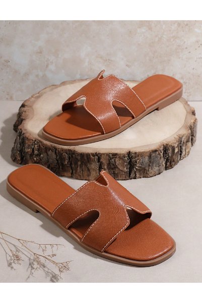 Evendi Flip flops, Brown