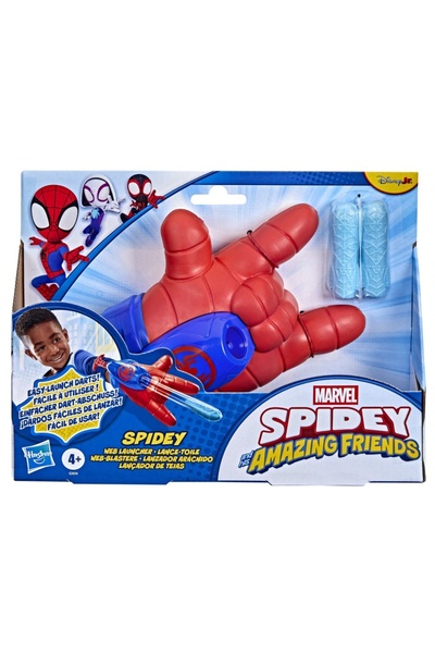 Hasbro SPIDEY ȘI PRIETENII SĂI UIMITOARE MARVEL TRĂGĂTORUL DE PÂNZĂ AL SPIDEY