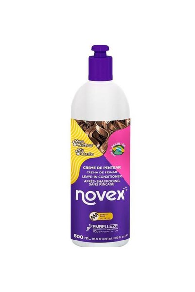 NOVEX Μαλακτική Κρέμα Μαλλιών Χωρίς Ξέβγαλμα για Κυματιστά Μαλλιά και Χαλαρές...