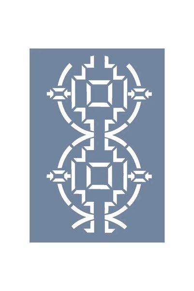 Cadence Boya Hhmr12 Home Heritage Geometric Pattern Stencil 50X70Cm