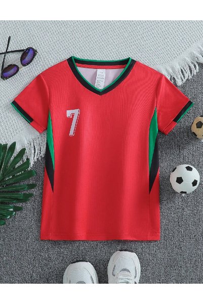 Evendi T-shirt, κόκκινο