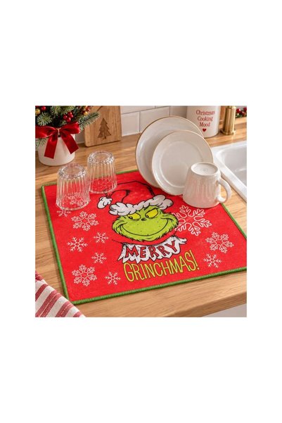 Jumbo Prosop Uscator de Craciun Grinch 45x40cm