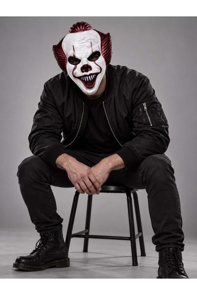 Zekids Halloween Scary Joker Mask