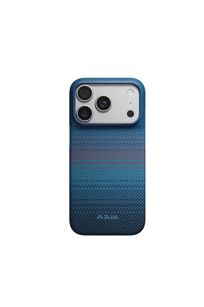 PITAKA Husă de protecție pentru iPhone 18 Pro Max, Albastru/Albastru Marin