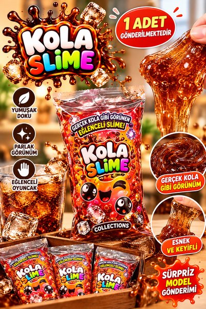 HEDİYEVİM Kola Slime 1 ADET GÖNDERİLMEKTEDİR