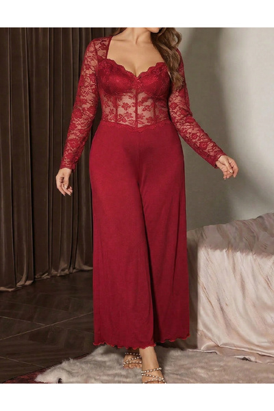 Evendi Jumpsuit, red