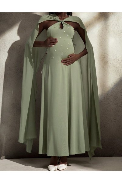 Evendi Rochie lunga, Verde