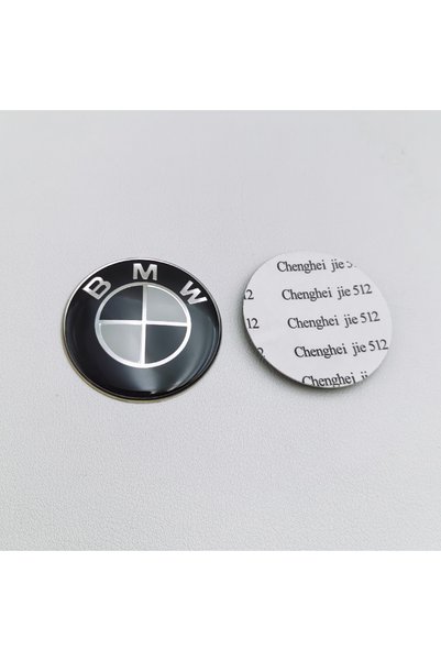 Choice 45mm Black White 1pc 45mm Car Steering Wheel Cover Badge Emblem Logo S...