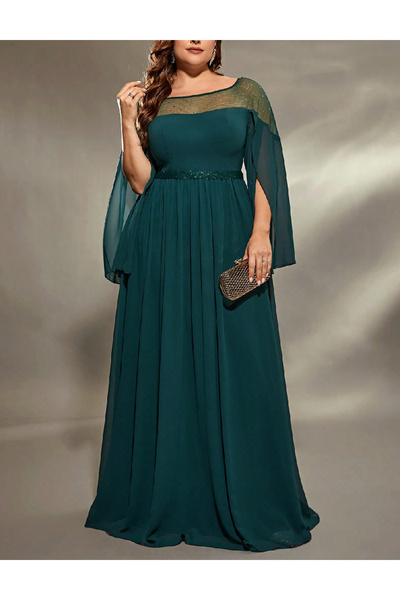 Evendi Rochie lunga, Verde