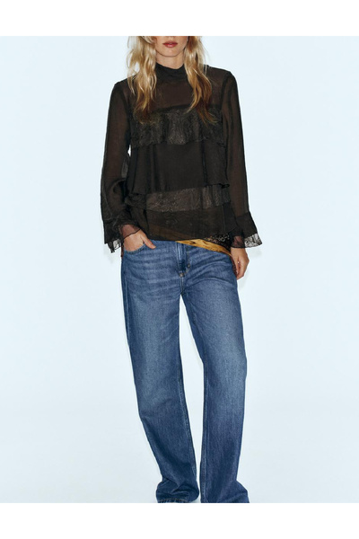 Evendi Blouse, Brown