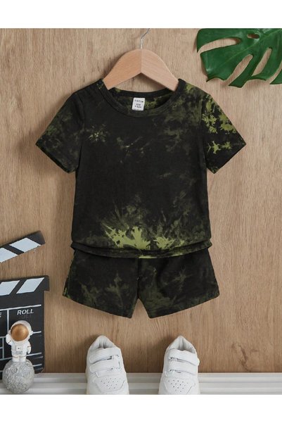 Evendi Compleu, Negru/Verde