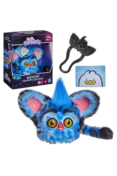 Furby Sesli K-Pop Demon Hunters Derpy Tiger Peluş