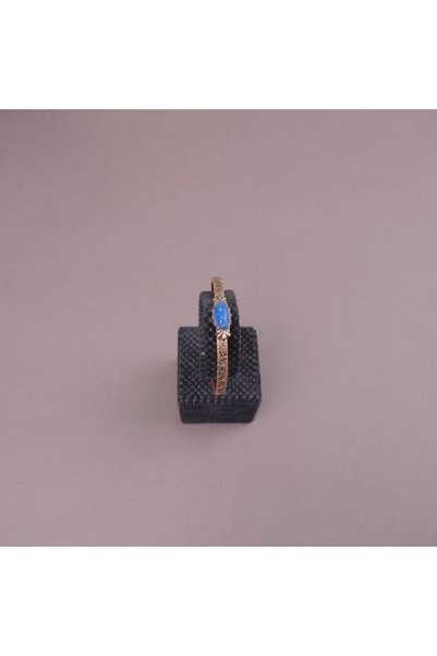 LapisDo Copper Bracelet with Natural Lapis Lazuli Stones.