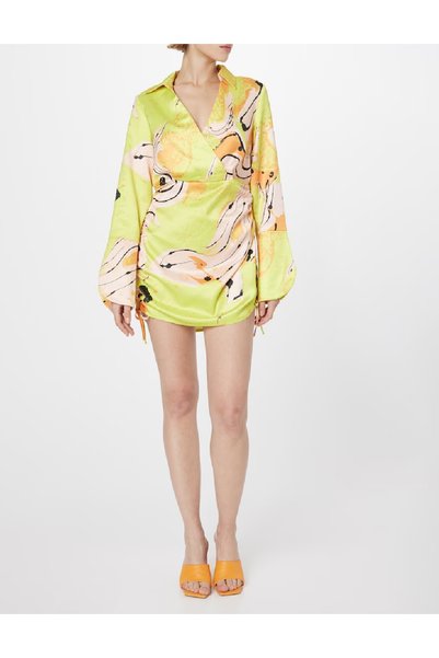 Evendi Rochie scurta, Galben