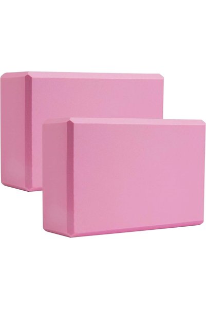 Beauenty 2 Pcs Yoga Blocks, High Density EVA Foam Blocks with Non-Slip Surfac...