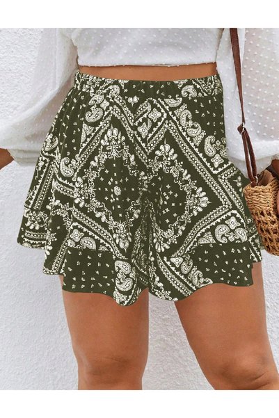 Evendi Pantaloni scurti, verde