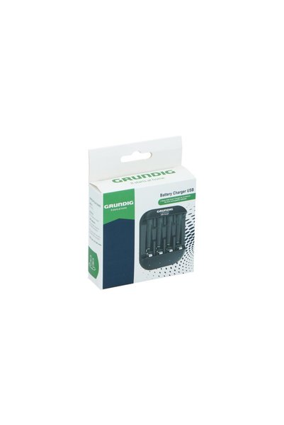 Grundig Φορτιστής μπαταριών AA/AAA με 4 υποδοχές φόρτισης USB, 42508