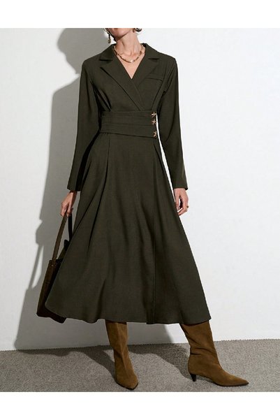 Evendi Rochie lunga, Verde