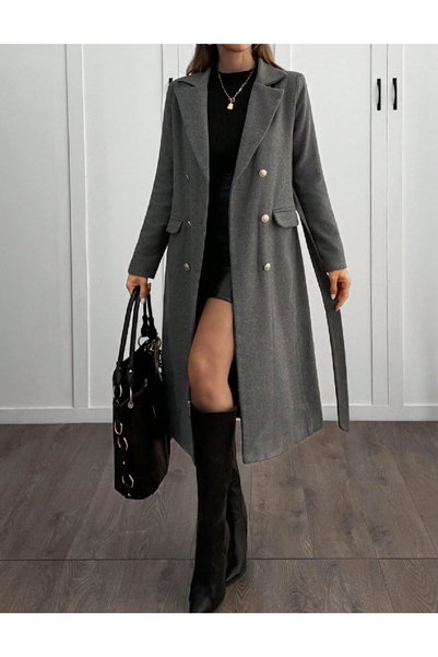 Evendi Coat, Gray