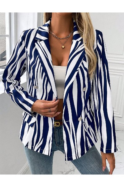 Evendi Blazer, Blue/White