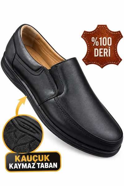 AlbiShoes حذاء رجالي شتوي مريح، مصنوع من الجلد الطبيعي من الداخل والخارج، بتص...