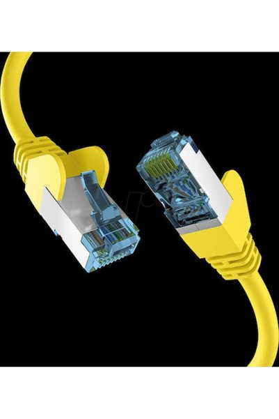 EFB Καλώδιο δικτύου Ethernet U/UTP Cat.7 10Gbps 30m Κίτρινο Κωδικός: EC020200189