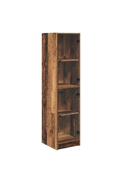 vidaxl Bufet Lemn Vechi 35 x 37 x 142 cm Lemn compozit
