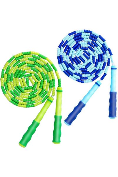 GENERAL Jump Rope for Kids Girls and Boys, Soft Beaded Jump Ropes, Adjustable...