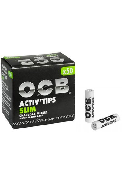 OCB Slim 50 Φίλτρο Ενεργού Άνθρακα 7mm