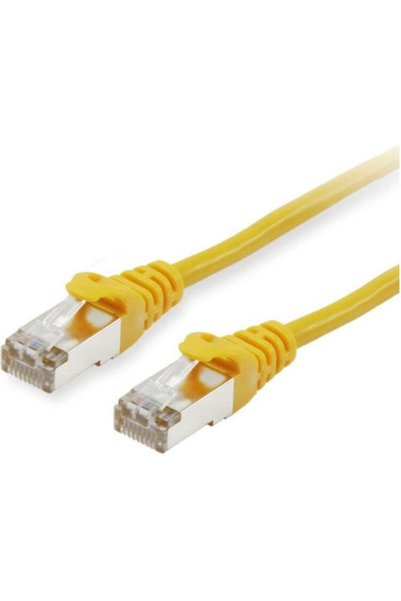 EQUIP Καλώδιο Δικτύου Gigabit S/FTP Cat.6a Ethernet 15m Κίτρινο Κωδικός: 606309