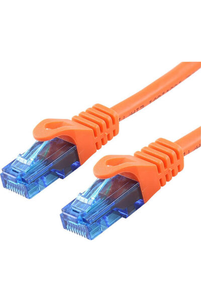 Logon Καλώδιο δικτύου Ethernet U/UTP Cat.5e 15m Πορτοκαλί 1 τεμ. Κωδικός: TCU...