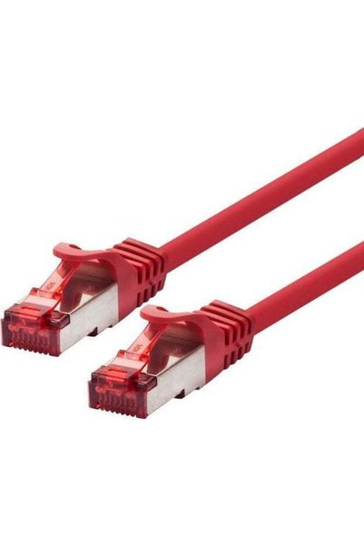 Logon Καλώδιο Δικτύου Ethernet S/FTP Cat.6a 7,5m Κόκκινο 1 τεμ. Κωδικός: TCR6...