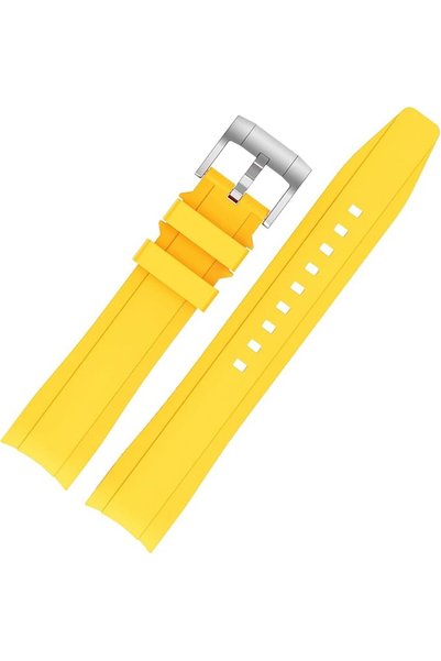 GENERAL Tofimol Monswatch Watch Band, Curved Silicone Strap No Gaps Compatibl...