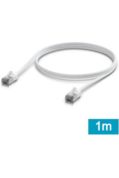 Ubiquiti Καλώδιο Δικτύου U/UTP Cat.6a (Gigabit) Ethernet Εξωτερικού Χώρου 1m ...