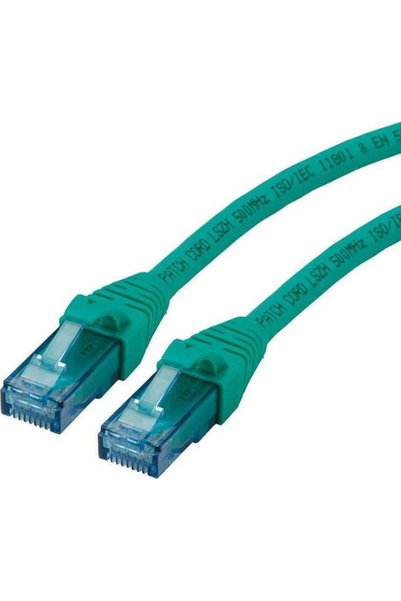Roline Καλώδιο δικτύου Ethernet U/UTP Cat.6a 15m Πράσινο 1 τεμ. Κωδικός: 21.1...