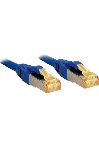 LİNDY Καλώδιο Δικτύου S/FTP Cat.7 10Gbps Ethernet 20m Μπλε Κωδικός: 47285