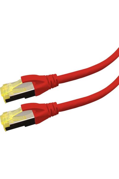 Logon Καλώδιο Δικτύου Ethernet S/FTP Cat.6a 15m Κόκκινο 1 τεμ. Κωδικός: APR6A...