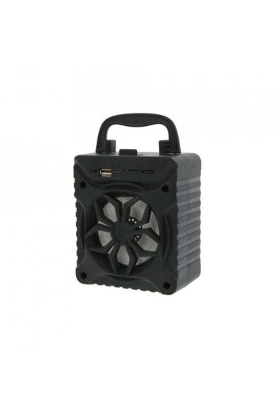 FOXMAG24 Portable Bluetooth Speaker, USB, TF Card, LED, Mic, 5W, 3h, Black