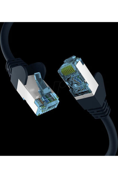 EFB Καλώδιο Δικτύου U/UTP Cat.7 (10Gbps) Ethernet 0,15m Μαύρο Κωδικός: EC0202...