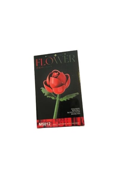 OEM Floare decorativă trandafir roșu