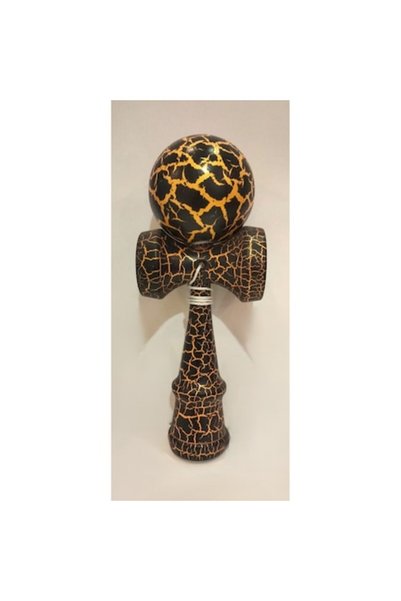Kendama Negru și auriu
