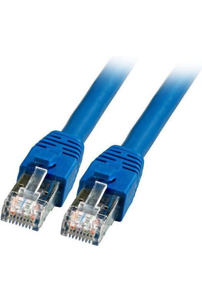 EFB Καλώδιο Δικτύου S/FTP Cat.8.1 Ethernet 10m Μπλε Κωδικός: K5528BL.10