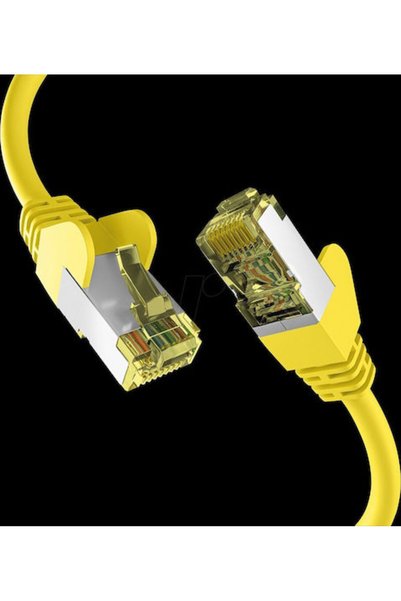 EFB Καλώδιο Δικτύου Gigabit S/FTP Cat.6a Ethernet 1m Κίτρινο Κωδικός: EC02020...