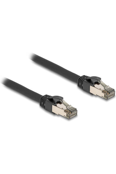 DELOCK Καλώδιο δικτύου Ethernet U/FTP (STP) Cat.6a 2m Μαύρο 1 τεμ. Κωδικός: 8...