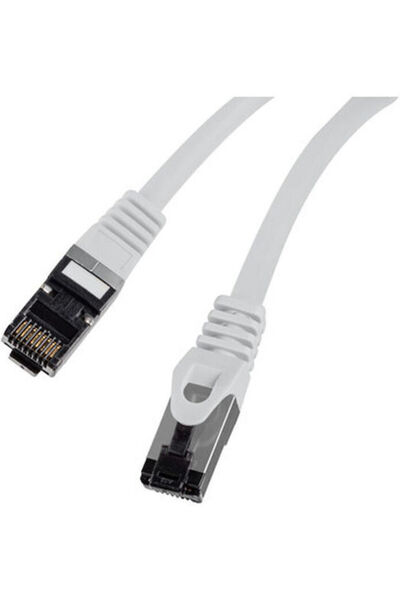 Lanberg Καλώδιο δικτύου S/FTP Cat.8.1 Ethernet, μήκος 0,25m, γκρι, Κωδικός: P...