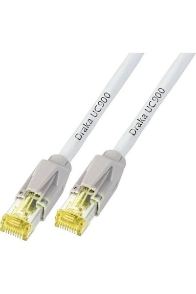 EFB Καλώδιο Δικτύου Ethernet U/UTP Cat.6a 5m Γκρι Κωδικός: K8560GR.5