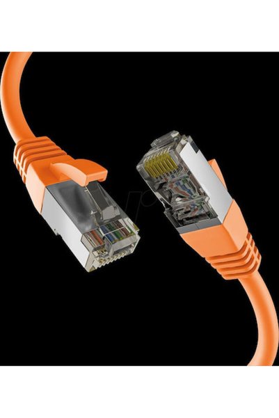 EFB Καλώδιο Δικτύου S/FTP Cat.8.1 Ethernet 20m Πορτοκαλί Κωδικός: EC020200287