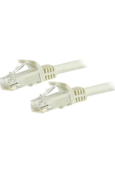 startech Καλώδιο Δικτύου Gigabit Ethernet U/UTP Cat.6 15m Λευκό Κωδικός: N6PA...